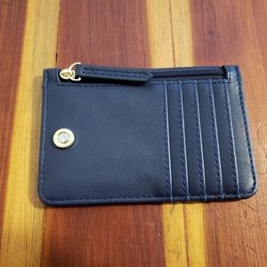 NWOT Navy blue card/coin case